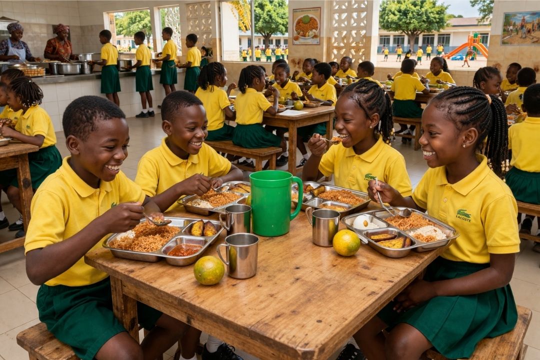 Cantine scolaire au Bénin