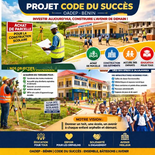 Projet Code du Succès OADEP-BÉNIN